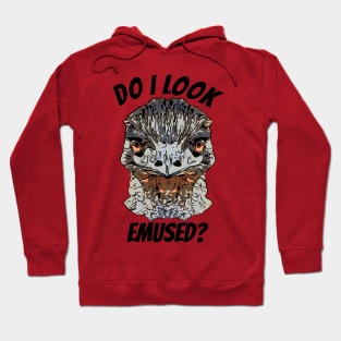 Emu Bird Do I Look Emused Hoodie